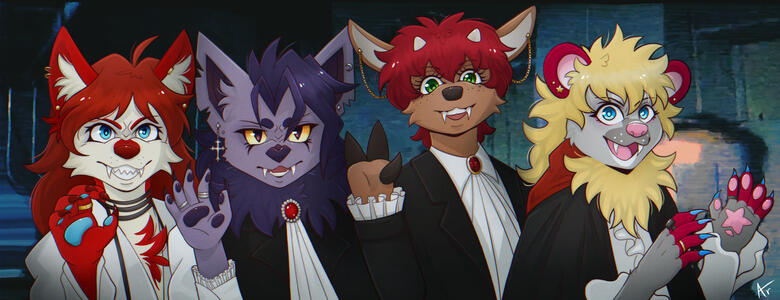 Artfight Team Vampires